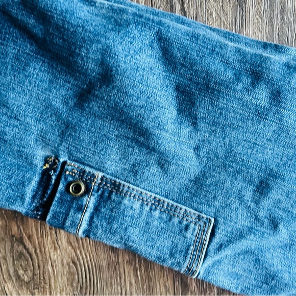 Frankie B. Bootcut Classic Blue Denim Jeans 2 Xsmall - Picture 5 of 5